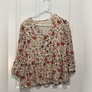 Matilda Jane Good Hart Floral Top